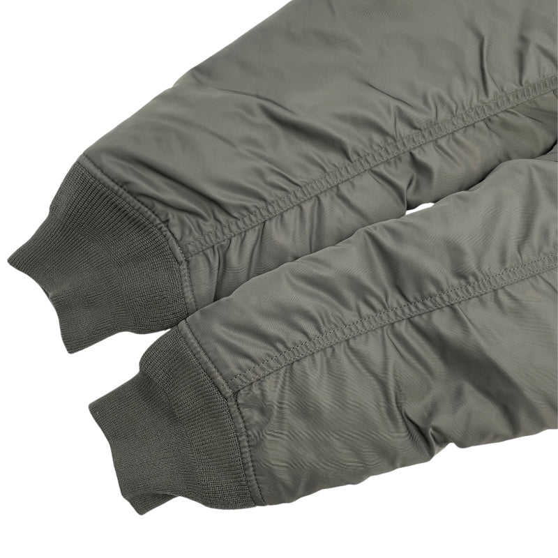 ALPHA INDUSTRIES　フード付フライトジャケット TA0130-276 グリーン ナイロン メンズ ブルゾン