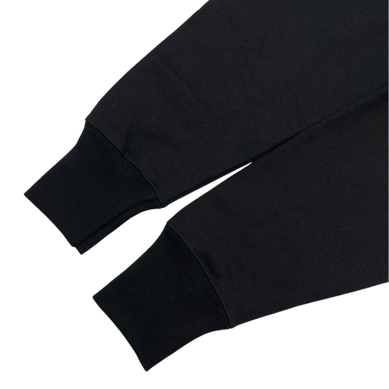 Champion　REVERSE　WEAVE　刺繡スウェットパーカー ブラック コットン メンズ パーカー