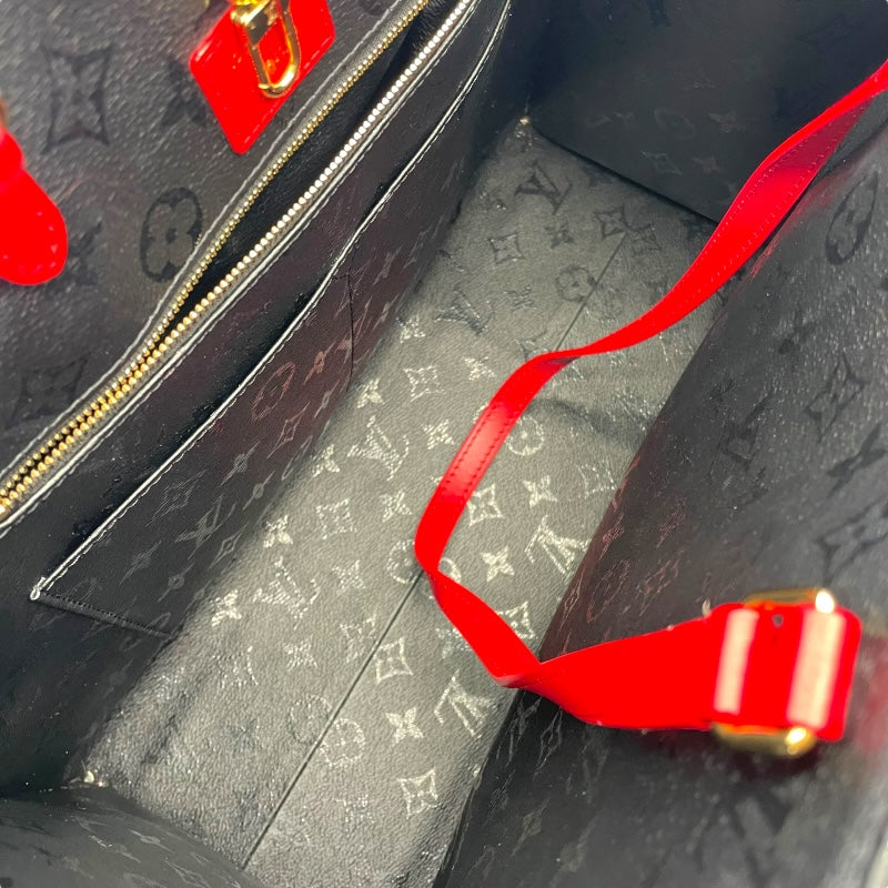 ルイ・ヴィトン LOUIS VUITTON オンザゴーGM LV×UF M45562 ブラック タフタモノグラム レディース トートバッグ