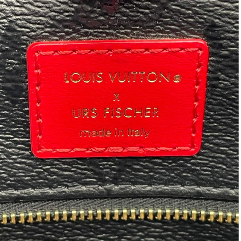 ルイ・ヴィトン LOUIS VUITTON オンザゴーGM LV×UF M45562 ブラック タフタモノグラム レディース トートバッグ