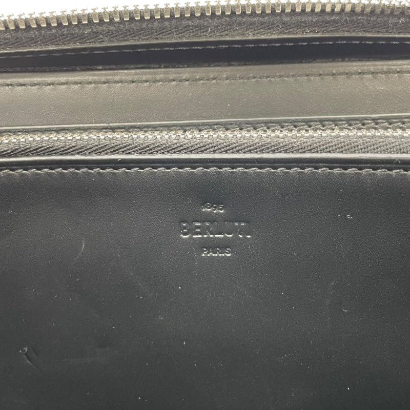 ベルルッティ Berluti イタウバ ワイド ロングジップウォレット ブラウン ヴェネチア カーフレザー メンズ 長財布