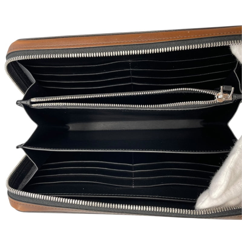 ベルルッティ Berluti イタウバ ワイド ロングジップウォレット ブラウン ヴェネチア カーフレザー メンズ 長財布