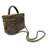 ルイ・ヴィトン LOUIS VUITTON ヴァニティNV PM M45165 ブラウン モノグラム・リバースキャンバス／レザー レディース ショルダーバッグ