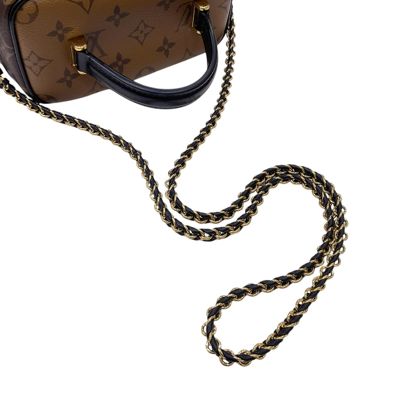 ルイ・ヴィトン LOUIS VUITTON ヴァニティNV PM M45165 ブラウン モノグラム・リバースキャンバス／レザー レディース ショルダーバッグ