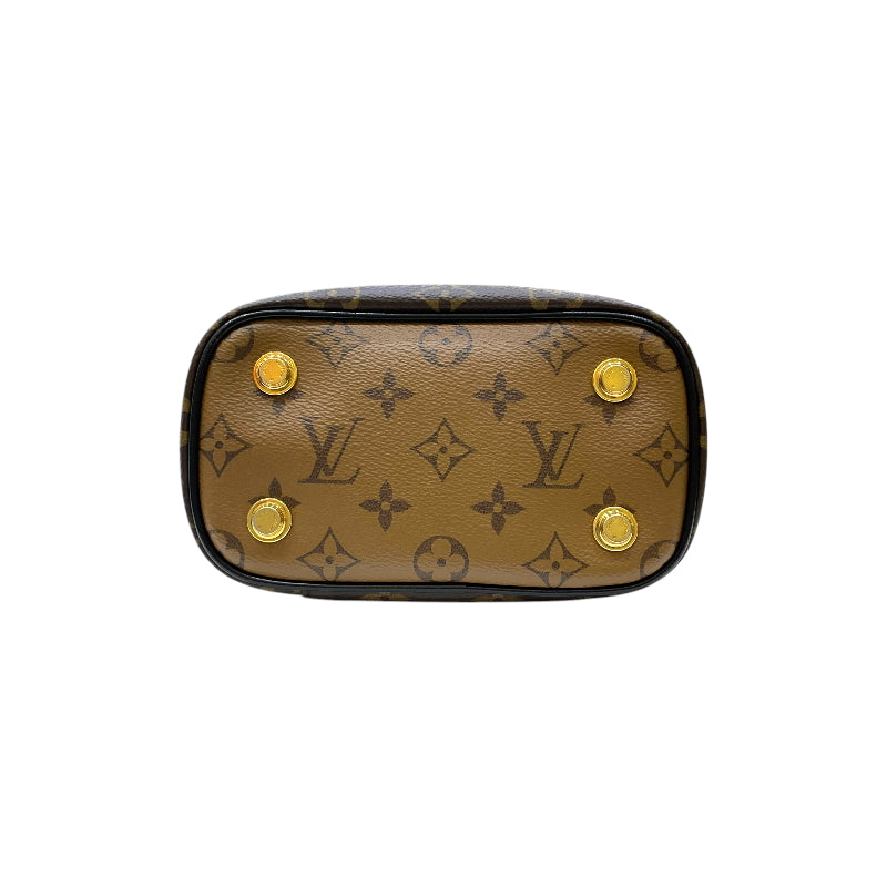 ルイ・ヴィトン LOUIS VUITTON ヴァニティNV PM M45165 ブラウン モノグラム・リバースキャンバス／レザー レディース ショルダーバッグ