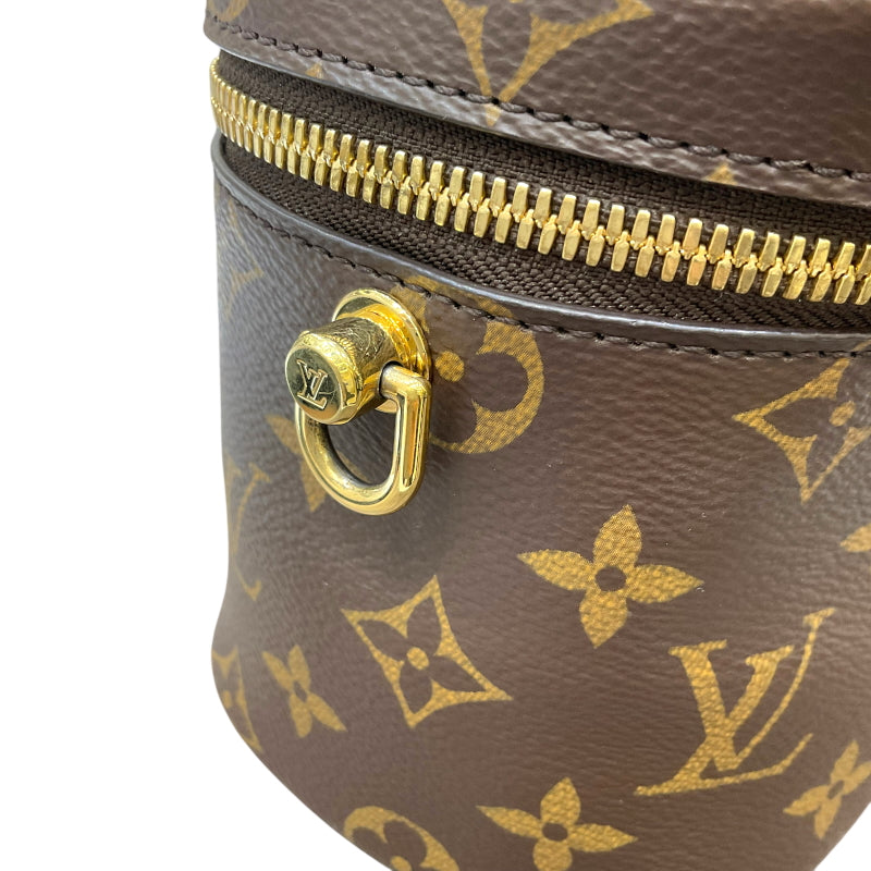ルイ・ヴィトン LOUIS VUITTON ヴァニティNV PM M45165 ブラウン モノグラム・リバースキャンバス／レザー レディース ショルダーバッグ