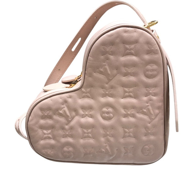 ルイ・ヴィトン LOUIS VUITTON サック・クール フォーリンラブ ハートボックス M58738 レザー レディース ショルダーバッグ