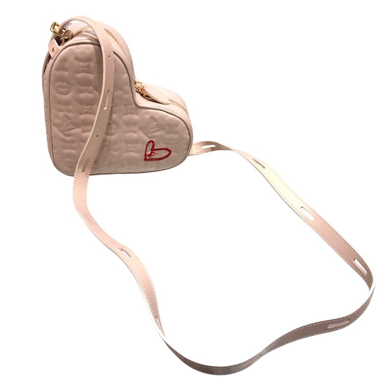 ルイ・ヴィトン LOUIS VUITTON サック・クール フォーリンラブ ハートボックス M58738 レザー レディース ショルダーバッグ