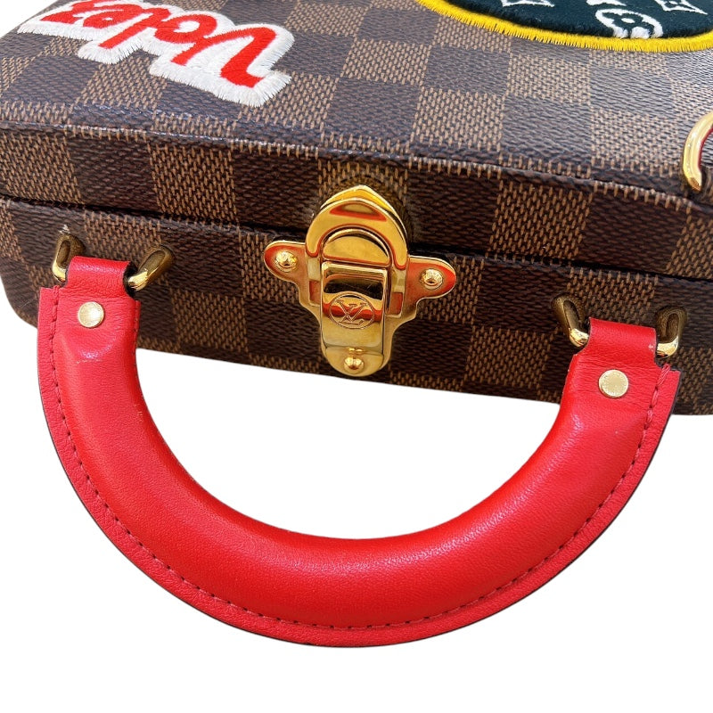 ルイ・ヴィトン LOUIS VUITTON ストーリーズ・ボックス N40048  ゴールド金具 ダミエ ユニセックス ショルダーバッグ