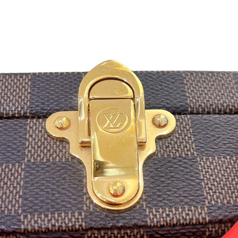 ルイ・ヴィトン LOUIS VUITTON ストーリーズ・ボックス N40048  ゴールド金具 ダミエ ユニセックス ショルダーバッグ