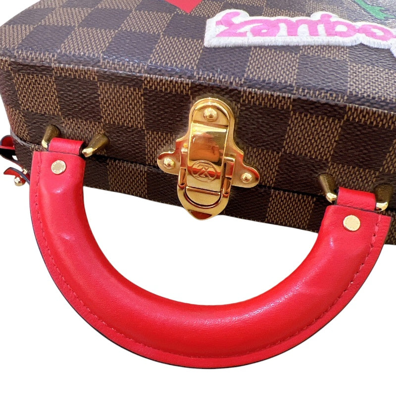 ルイ・ヴィトン LOUIS VUITTON ストーリーズ・ボックス N40048  ゴールド金具 ダミエ ユニセックス ショルダーバッグ