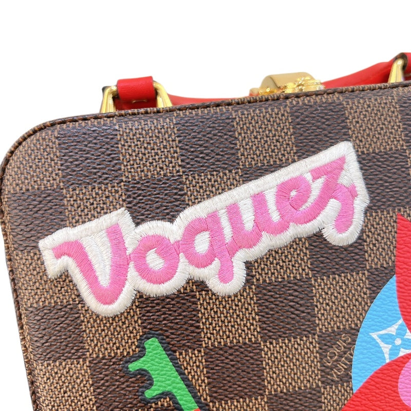 ルイ・ヴィトン LOUIS VUITTON ストーリーズ・ボックス N40048  ゴールド金具 ダミエ ユニセックス ショルダーバッグ