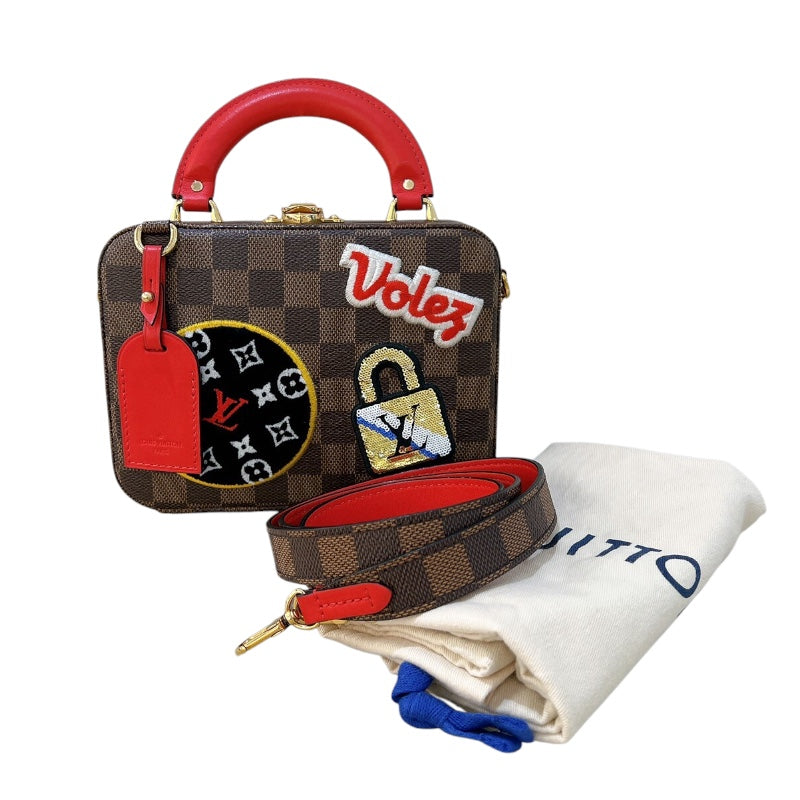 ルイ・ヴィトン LOUIS VUITTON ストーリーズ・ボックス N40048  ゴールド金具 ダミエ ユニセックス ショルダーバッグ
