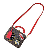 ルイ・ヴィトン LOUIS VUITTON ストーリーズ・ボックス N40048  ゴールド金具 ダミエ ユニセックス ショルダーバッグ