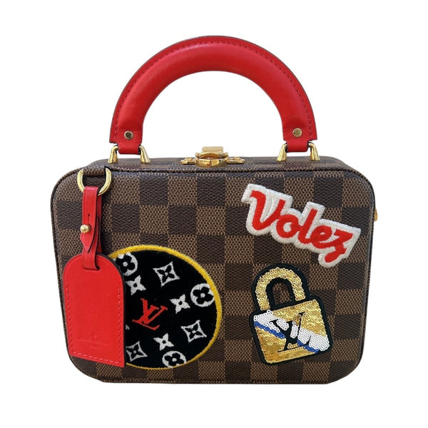 ルイ・ヴィトン LOUIS VUITTON ストーリーズ・ボックス N40048  ゴールド金具 ダミエ ユニセックス ショルダーバッグ