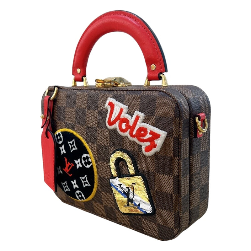 ルイ・ヴィトン LOUIS VUITTON ストーリーズ・ボックス N40048  ゴールド金具 ダミエ ユニセックス ショルダーバッグ