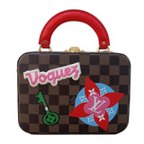 ルイ・ヴィトン LOUIS VUITTON ストーリーズ・ボックス N40048  ゴールド金具 ダミエ ユニセックス ショルダーバッグ