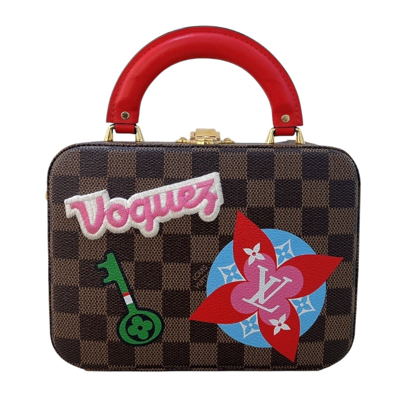 ルイ・ヴィトン LOUIS VUITTON ストーリーズ・ボックス N40048  ゴールド金具 ダミエ ユニセックス ショルダーバッグ