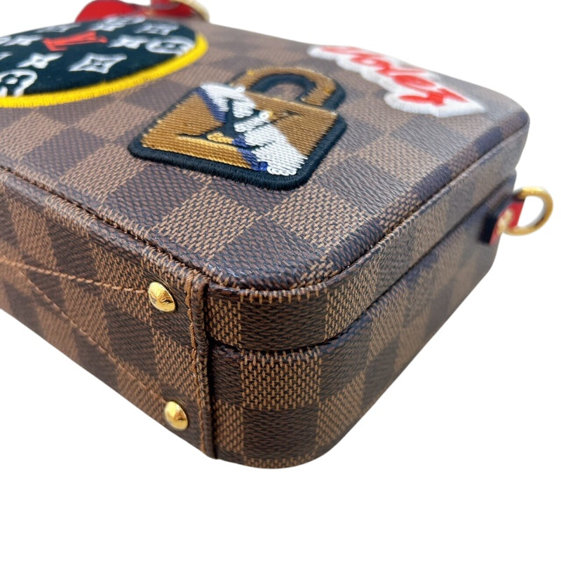 ルイ・ヴィトン LOUIS VUITTON ストーリーズ・ボックス N40048  ゴールド金具 ダミエ ユニセックス ショルダーバッグ