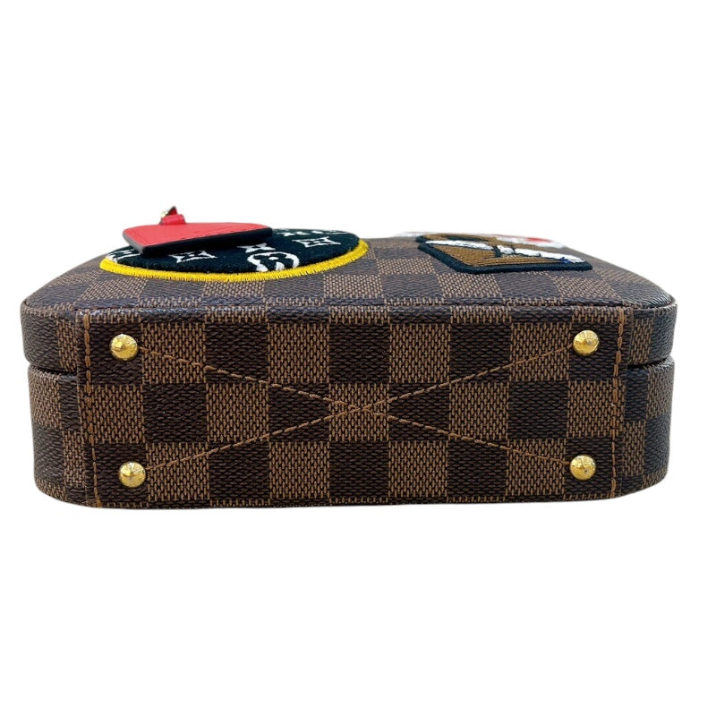 ルイ・ヴィトン LOUIS VUITTON ストーリーズ・ボックス N40048  ゴールド金具 ダミエ ユニセックス ショルダーバッグ