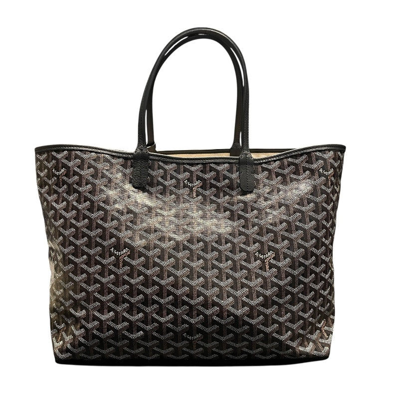 ゴヤール GOYARD サンルイPM ブラック ゴヤールディンキャンバス ユニセックス ハンドバッグ