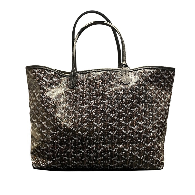 ゴヤール GOYARD サンルイPM ブラック ゴヤールディンキャンバス ユニセックス ハンドバッグ