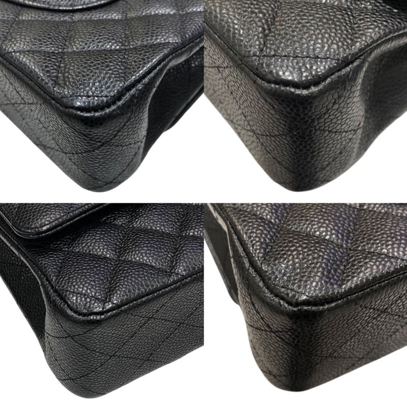 シャネル CHANEL マトラッセ25 A01114 ブラック　ゴールド金具　 キャビア レディース ショルダーバッグ