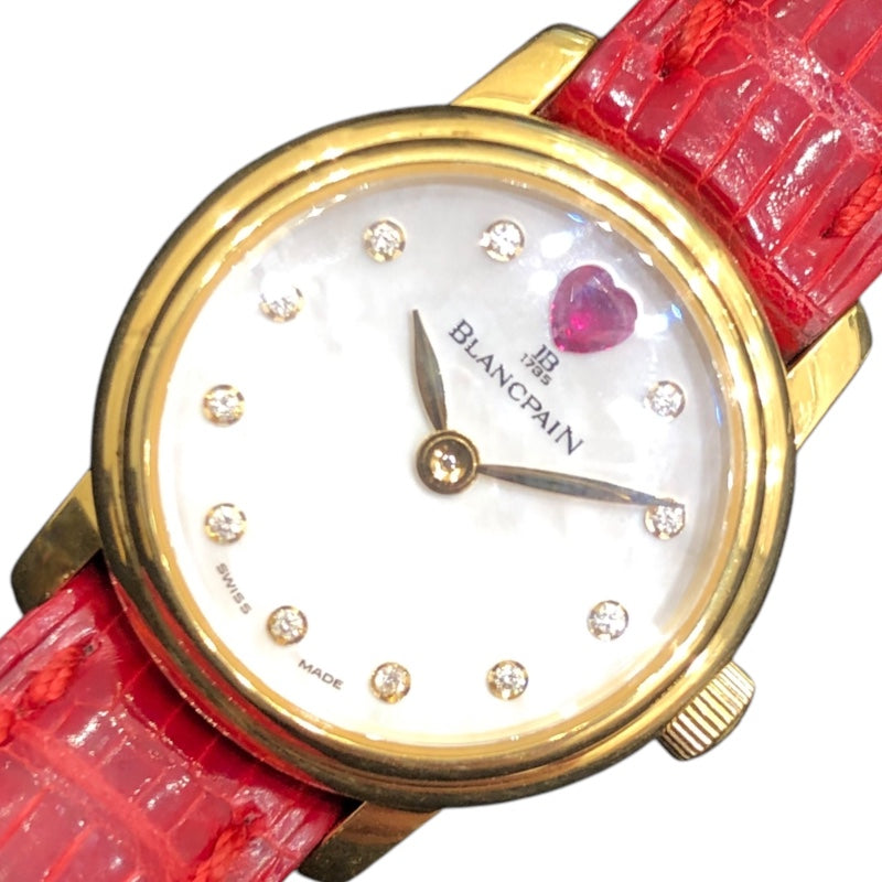 BLANCPAIN Blancpain ブランパン レディバード 裏スケ 手巻