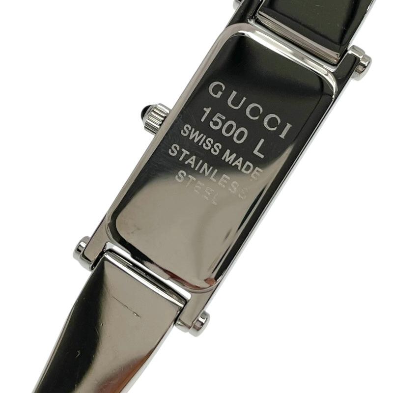 グッチ GUCCI バングルウォッチ 1500L SS レディース 腕時計