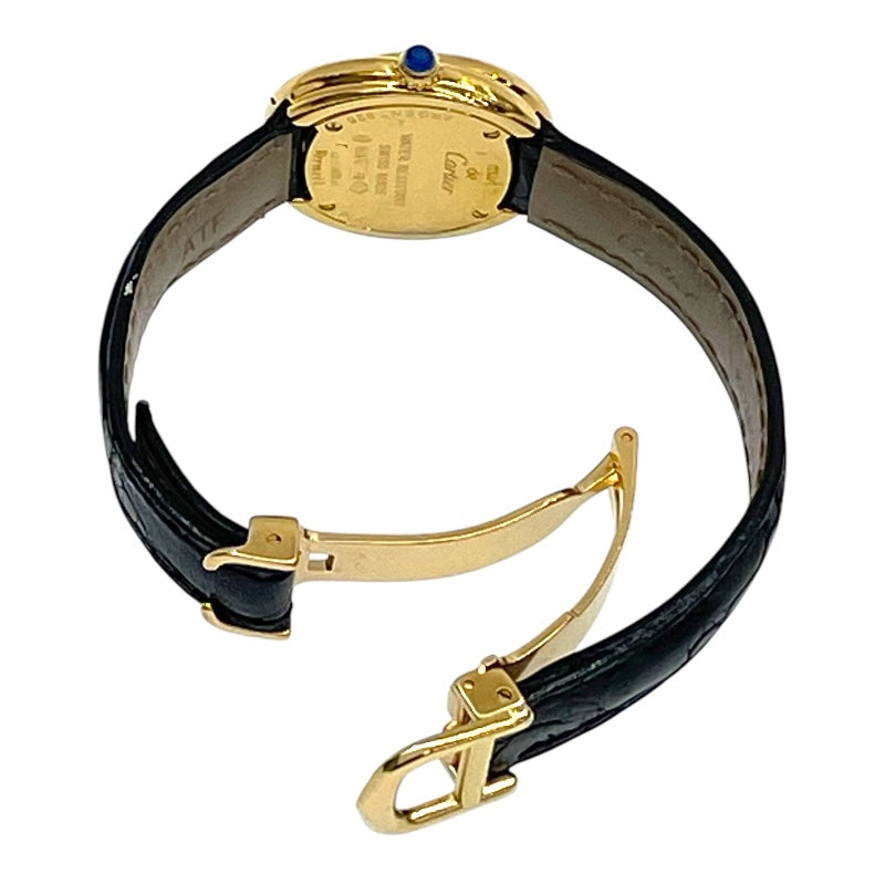 カルティエ Cartier マストトリニティ ヴェルメイユ W1010644 SV/GF レディース 腕時計