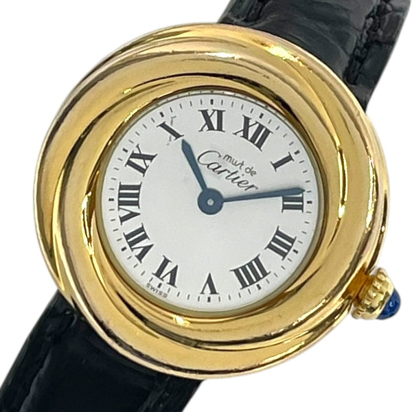 カルティエ Cartier マストトリニティ ヴェルメイユ W1010644 SV/GF レディース 腕時計