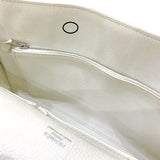 エルメス HERMES ジプシエール34 □N刻印 ホワイト シルバー金具 トリヨンクレマンス ユニセックス ショルダーバッグ