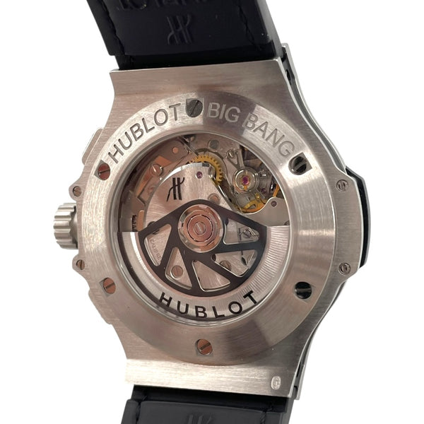ウブロ HUBLOT ビックバン アエロバン スチールセラミック 311.SM.1170.GR ブラック SS/セラミック 自動巻き メンズ 腕時計