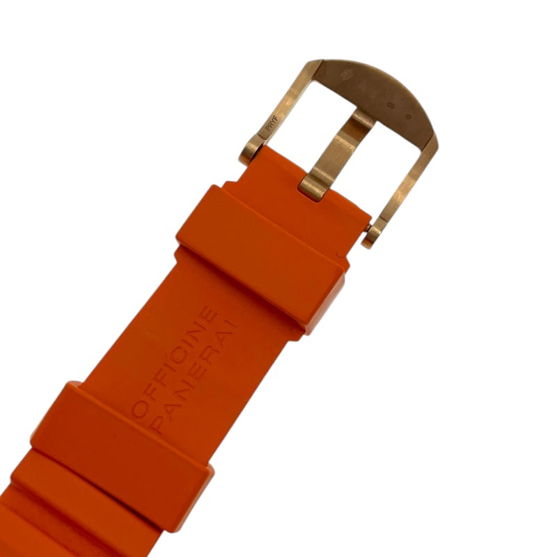 パネライ PANERAI サブマーシブル ゴールドテック 42ｍｍ PAM00974 ブラック K18RG/ラバーベルト 自動巻き メンズ 腕時計