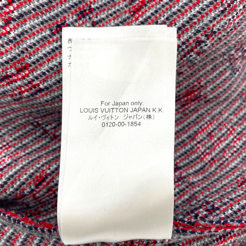 ルイ・ヴィトン LOUIS VUITTON モノグラム総柄ニットセーター FPKL83 グレー ウール レディース セーター