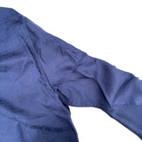 ベルルッティ Berluti カリグラフィー 総柄 シルクシャツ R17HTL52 SB BQ ネイビー シルク メンズ 長袖シャツ