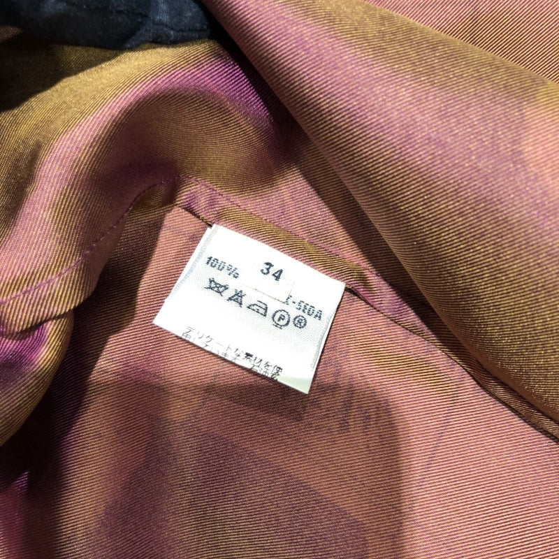 エルメス HERMES 総柄シルクシャツ プップ シルク レディース 長袖シャツ