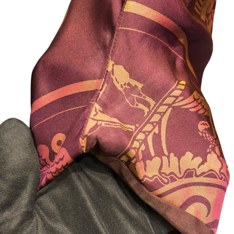 エルメス HERMES 総柄シルクシャツ プップ シルク レディース 長袖シャツ