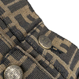 フェンディ FENDI ズッカ柄ロングスカート ブラウン レディース スカート