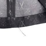 ルイ・ヴィトン LOUIS VUITTON レザーストラップモノグラムクラウドドレス FODS89 ブラック シルク レディース ワンピース