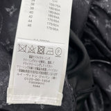 ルイ・ヴィトン LOUIS VUITTON レザーストラップモノグラムクラウドドレス FODS89 ブラック シルク レディース ワンピース
