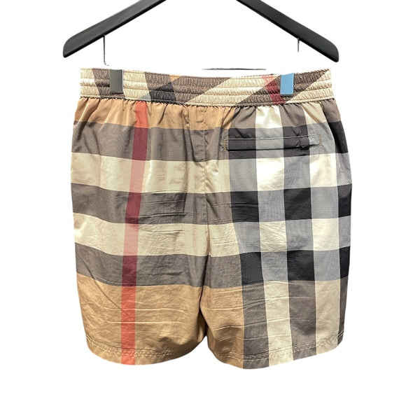 バーバリーロンドン  BURBERRY LONDON チェック柄スイムショートパンツ 8017294 ベージュ ポリエステル メンズ ショートパンツ