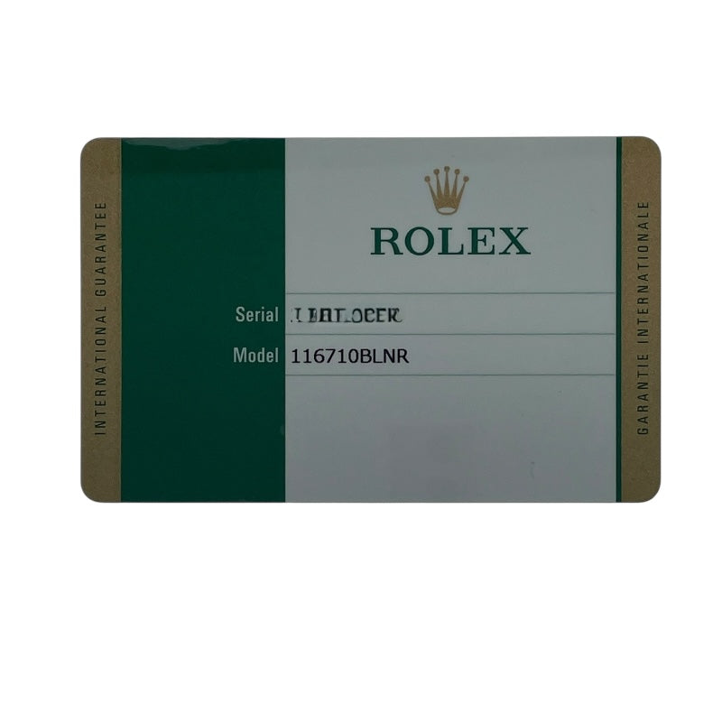 ロレックス ROLEX GMTマスター2 116710BLNR SS メンズ 腕時計