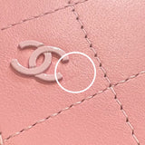 シャネル CHANEL マトラッセコインケース AP3887 ピンク カーフスキン レディース コインケース