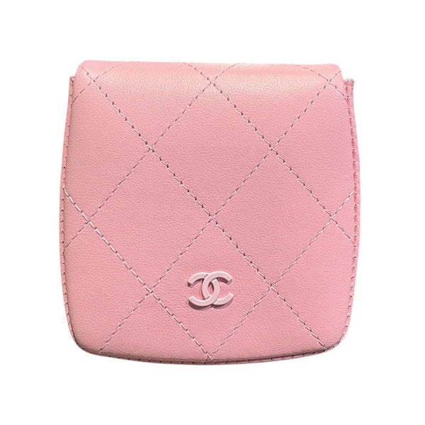 シャネル CHANEL マトラッセコインケース AP3887 ピンク カーフスキン レディース コインケース