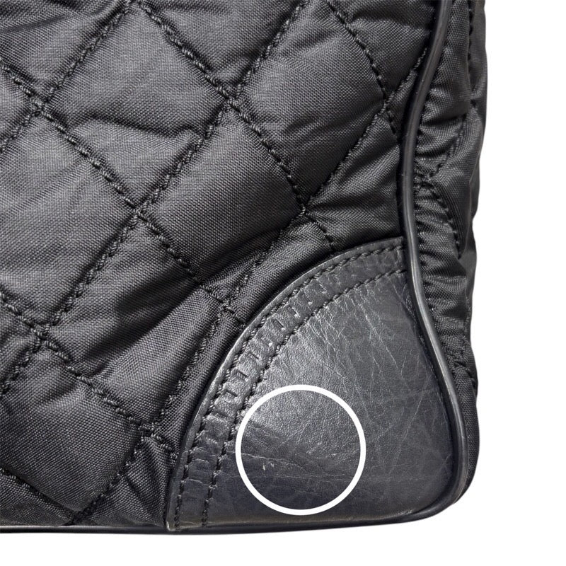 シャネル CHANEL パリ・ニューヨークライントートバッグ A33100 ブラック/シルバー金具　　 ナイロン レディース トートバッグ