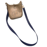 エルメス HERMES エヴリンTPM U刻 エトゥープ　シルバー金具 牛革 トリヨン レディース ショルダーバッグ