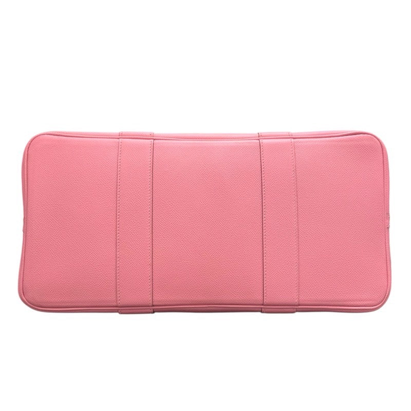 エルメス HERMES ガーデンパーティPM U刻 ローズコンフェッティ　シルバー金具 エプソン レディース ハンドバッグ