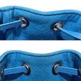 ルイ・ヴィトン LOUIS VUITTON ナノノエ　草間彌生コラボ M81985 ブルークレール　シルバー金具 モノグラムアンプラント レディース ショルダーバッグ