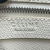 セリーヌ CELINE バーティカルカバ スモール ブラック×ホワイト レザー レディース ハンドバッグ